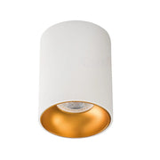 Faretto soffitto Kanlux RITI GU10 bianco oro alluminio