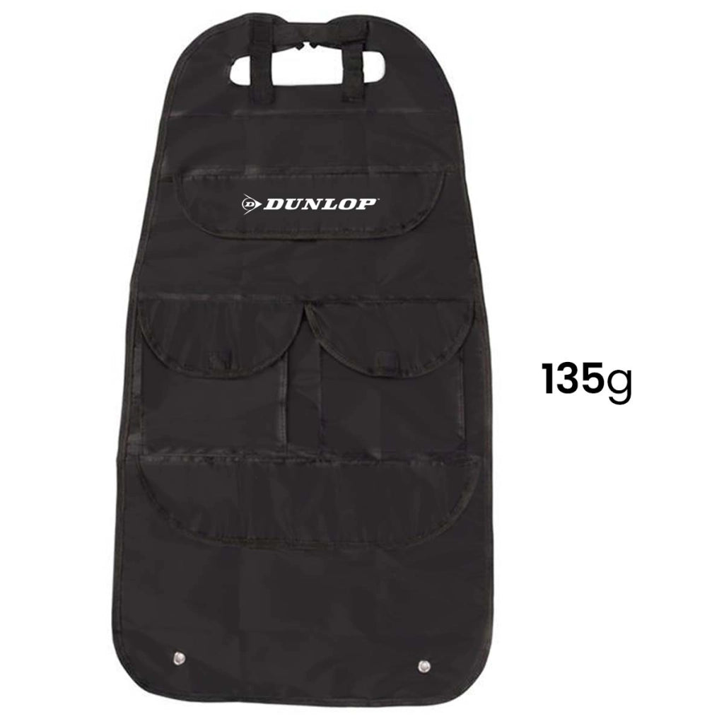 Organizzatore per sedile auto con 4 tasche resistente e durevole Nero Dunlop