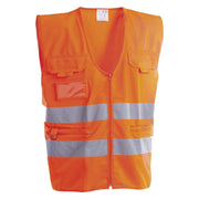 GILET ALTA VISIBILITA' MULTITASCHE 'ROAD' XXL