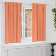 Tende Blackout con Anelli 2 pcs Terracotta 175 x 140 cm 4107524