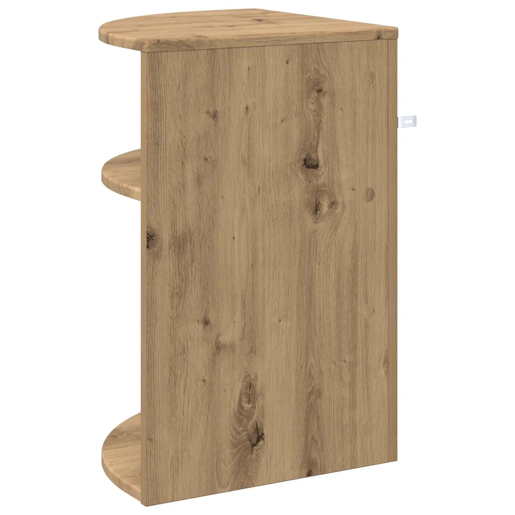 Tavolino Rovere artigianale 39,7 x 39,7 x 60 cm 891139