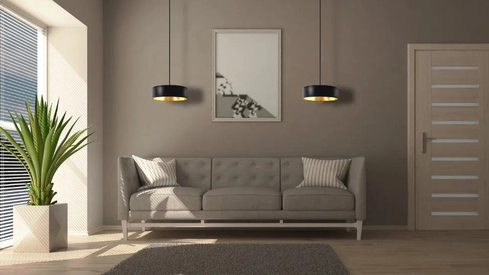 Lampada APP1333-1CP Black Gold