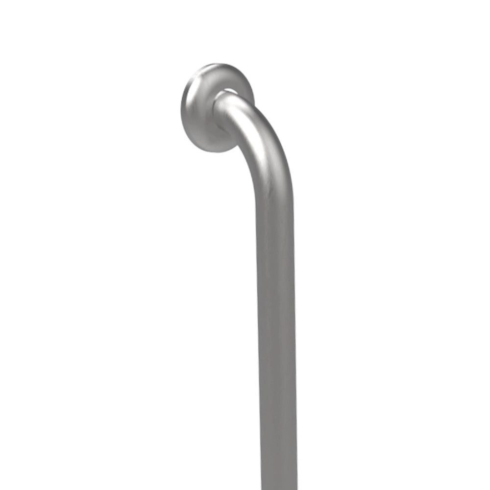 Maniglia di sicurezza verticale sinistra 35x65 inox satinato goman