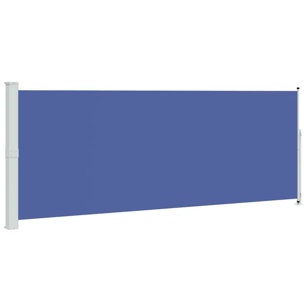 Tenda Laterale Retrattile per Patio 180x500 cm Blu 313409