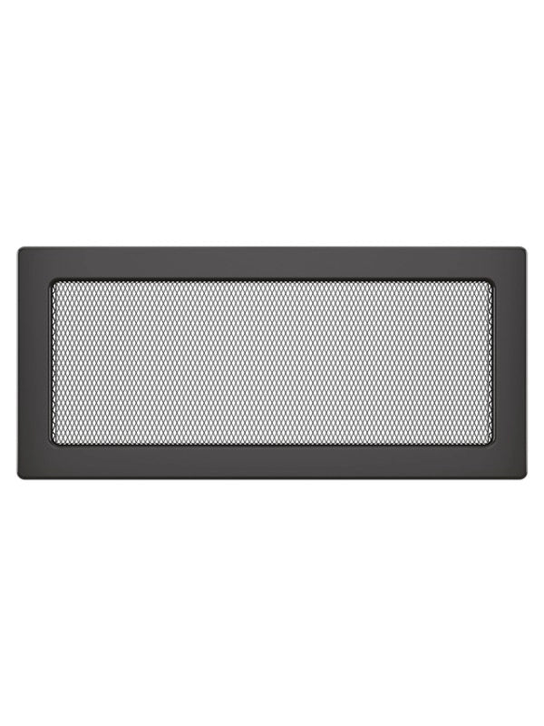 Griglia di ventilazione per camino Grafite - Classic 17x37