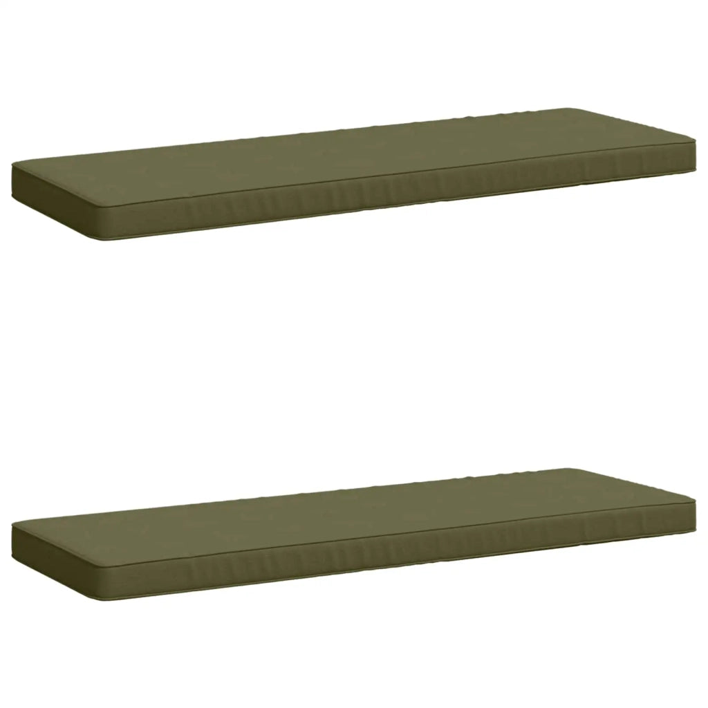 Cuscini per Panchina a 2 Pezzi VUGHT 2 pz 100% Poliestere 951227