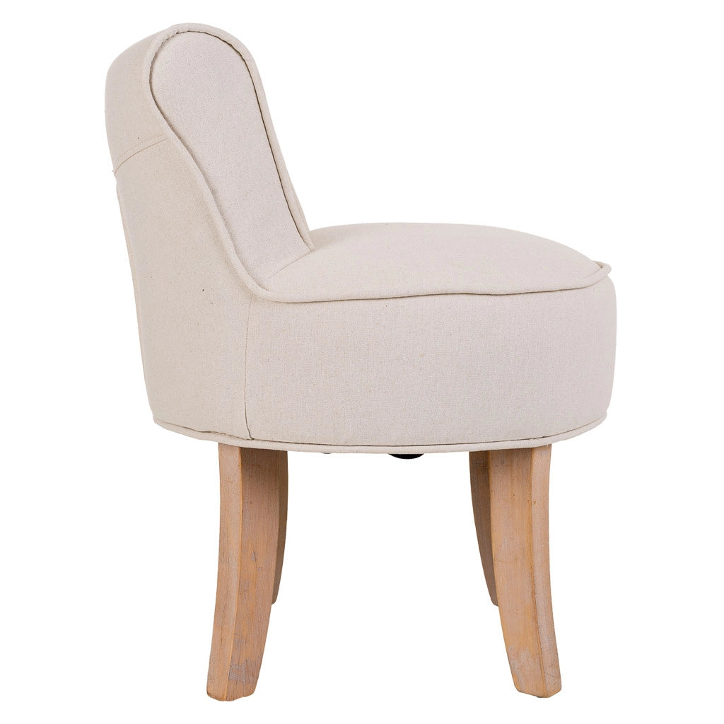 Panchina in legno imbottita 45x46x36/58h cm