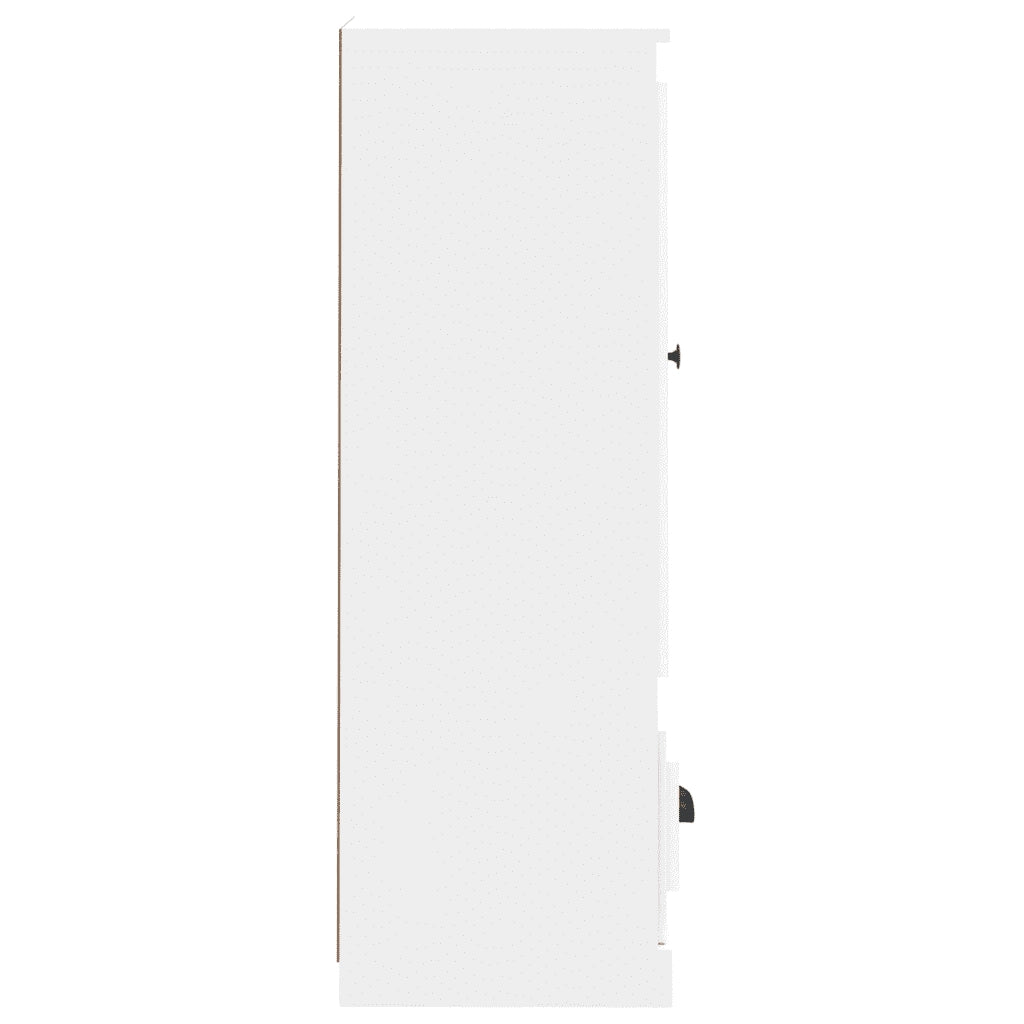 Credenza Bianca 36x35,5x103,5 cm in Legno Multistrato 816304