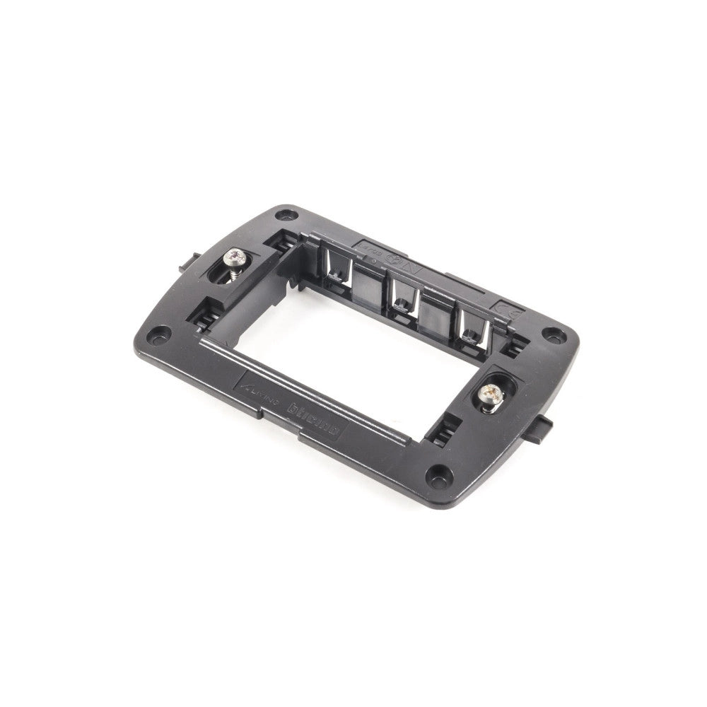 Trade Shop - Serie Living International Compatibile Apparecchi Di Comando Moduli Prese Interr -     Supporto 3 Posti