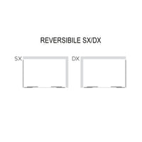 Lato fisso box doccia slide4 adatto per porta scorrevole slide4 cristallo temprato *** misure 87-90xh190cm stampato, ...