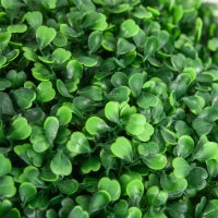 Set di 2 Piante Finte Sfera di Bosso Ø40cm, Decorazione per Interno ed Esterno, Verde