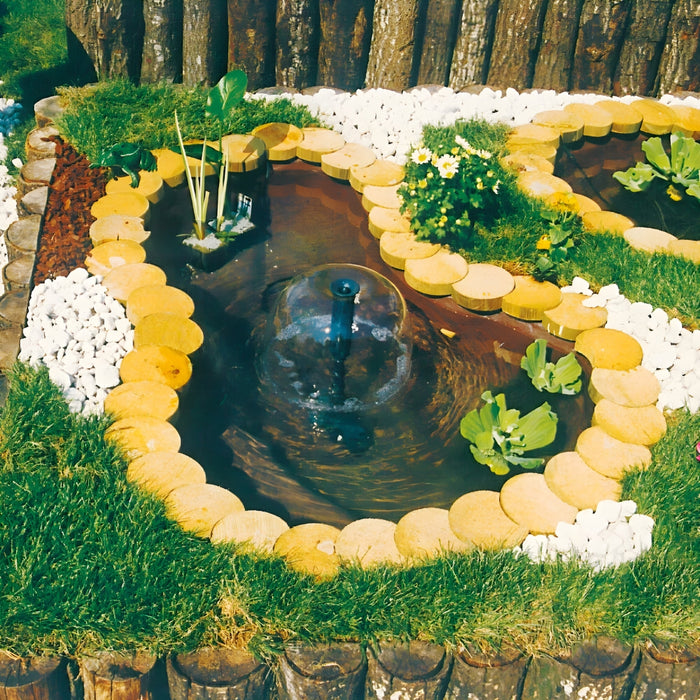 Laghetto da giardino green bracciano litri 220 dimensioni 136x100xh34 cm