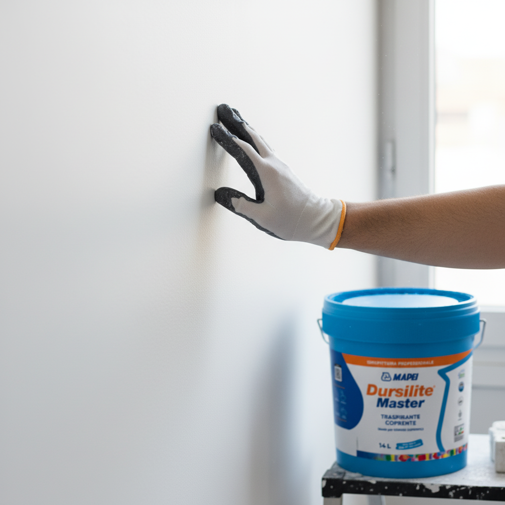 Idropittura murale traspirante e coprente dursilite master *** formato 4 lt, confezione 1