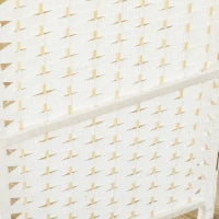 Separatore di ambienti a 6 pezzi, Schermo divisorio pieghevole, Divisore di spazio per soggiorno, camera da letto, ufficio domestico, Bianco