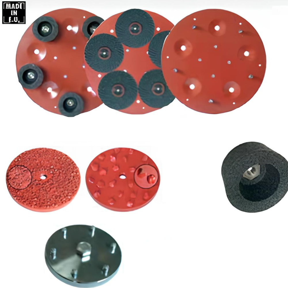 Disco porta utensili abrasivi 5 fori diametro 490 mm maxititina