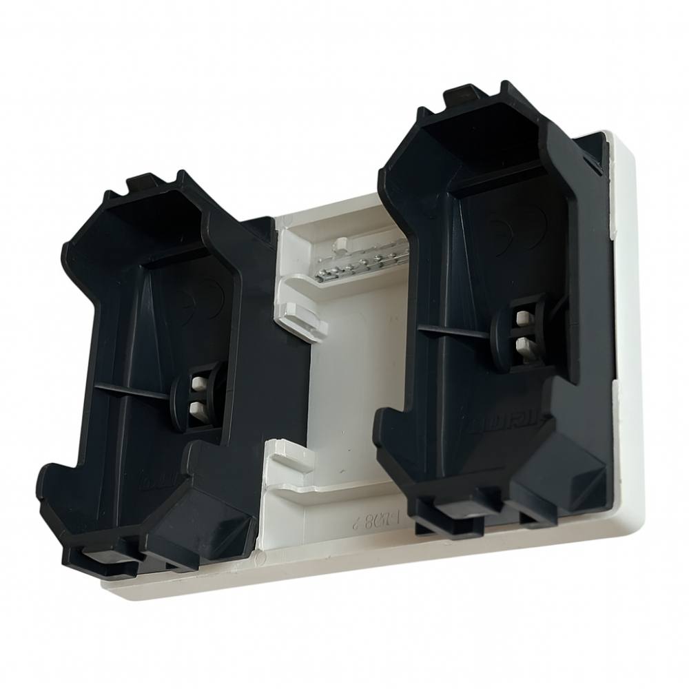 Copritasto bianco illuminabile 3 moduli per serie livinglight