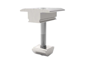 8 Morsetto centrale in alluminio per fissaggio pannelli fotovoltaici VT-450 VT-545 SKU-11389