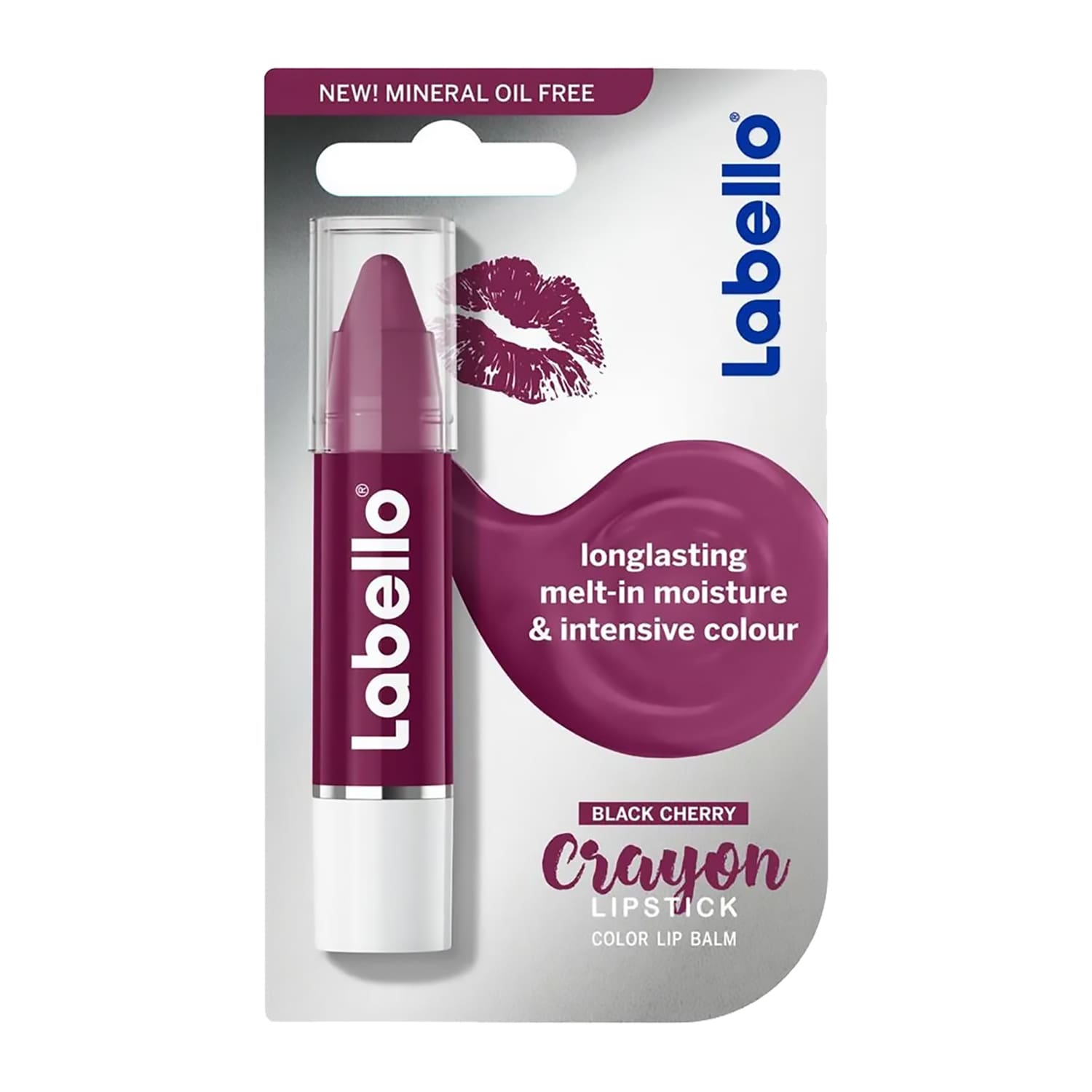 Labello Crayon Balsamo Matitone Labbra, Colora e Idrata, Senza Oli Minerali e Parabeni, 3g