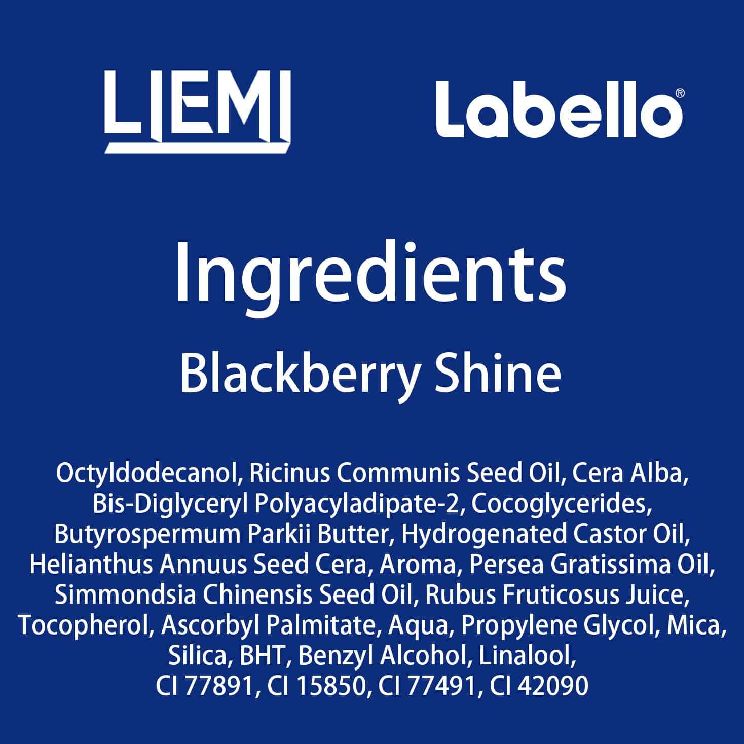 Burrocacao Balsamo Idratante per Labbra Morbide, Blackberry Shine, Labello