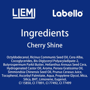 Burrocacao Balsamo Idratante per Labbra Morbide, Cherry Shine, Labello