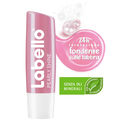 Burrocacao Balsamo Idratante per Labbra Morbide, Pearly Shine, Labello