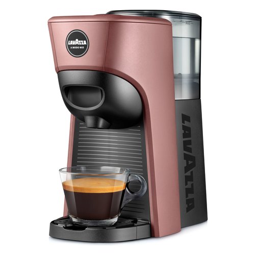 Macchina caffè lavazza 18000553 a modo mio tiny eco rosa