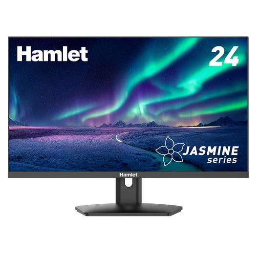 Hamlet monitor 23.8” led ips flat hm24jf-v full hd 1920x1080 tempo di risposta 5ms