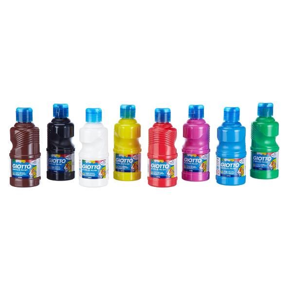 Cf8  giotto  schoolpack  tempera  250ml - F53510000