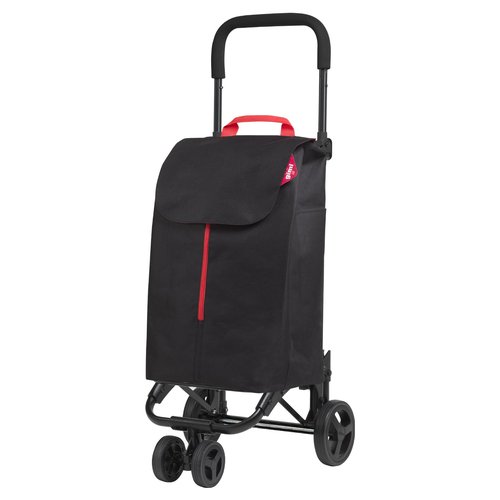 Carrello spesa gimi 169324 twin new nero