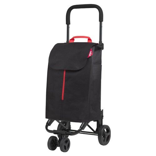 Carrello spesa gimi 169324 twin new nero