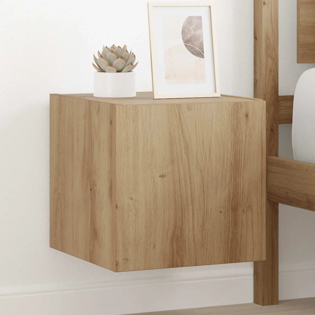 Mobile TV da parete Rovere Artigianale 30,5 x 35 x 30 cm 893638