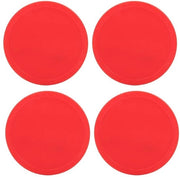 Palle da Hockey aeree 4 pezzi - Sostenibili - Leggere - Sostituibili - Accessori da gioco - Adatti per la stanza giochi - Palle da hockey