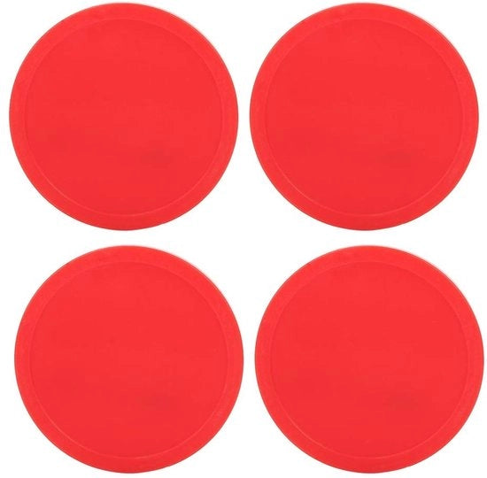 Palle da Hockey aeree 4 pezzi - Sostenibili - Leggere - Sostituibili - Accessori da gioco - Adatti per la stanza giochi - Palle da hockey