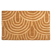 Zerbino in fibra pressata marrone 43x73
