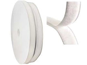 FETTUCCIA VELCRO BIANCA- - mm.20 maschio/femmina non adesiva - 25 mt
