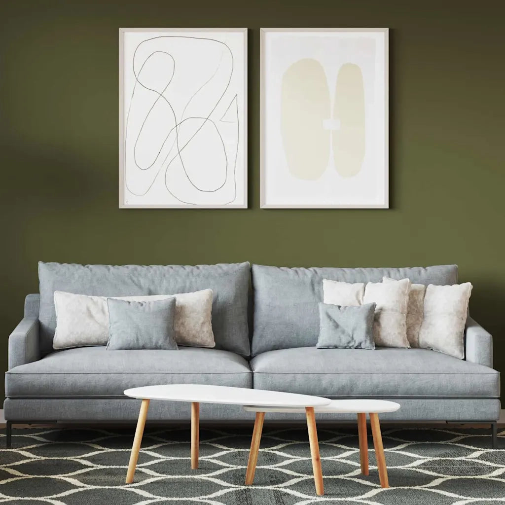 Pittura murale Verde 2,5 L Stampa da parete CFW5201859