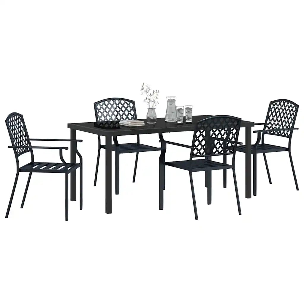 Set da Pranzo per Giardino 5 pcs Antracite 3379306