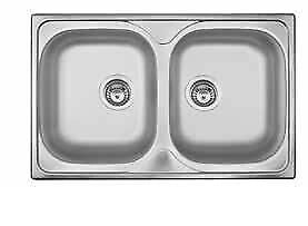 Apell OH792IPC lavello Lavello montato su piano Rettangolare Acciaio inossidabile
