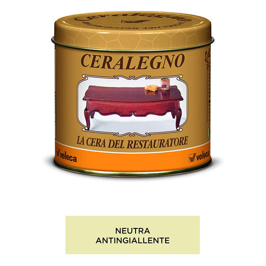 Cera D‘Api In Pasta Ceralegno Per Restauro Da 500ml Neutra Veleca 310