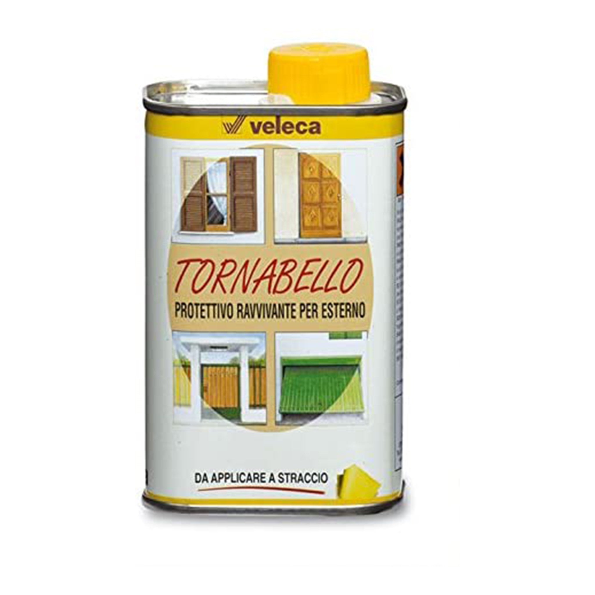 Olio protettivo rigenerante per legno trasparente Tornabello Ml. 250 Veleca 450