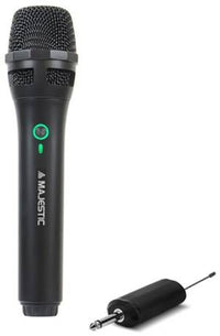 Microfono majestic mic 601 wireless fino a 20 metri - MIC601W