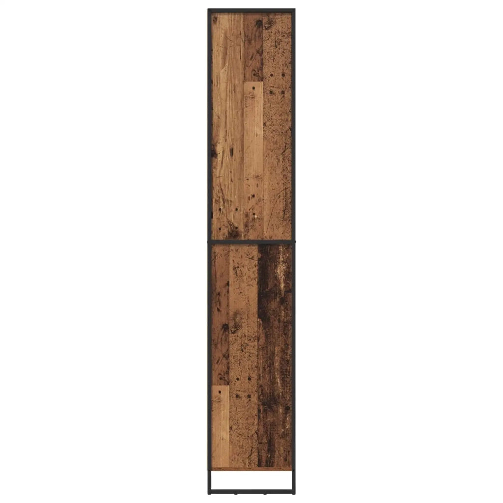 Credenza | Armadi alti Legno vecchio 79 x 36 x 200 cm Legno multistrato
