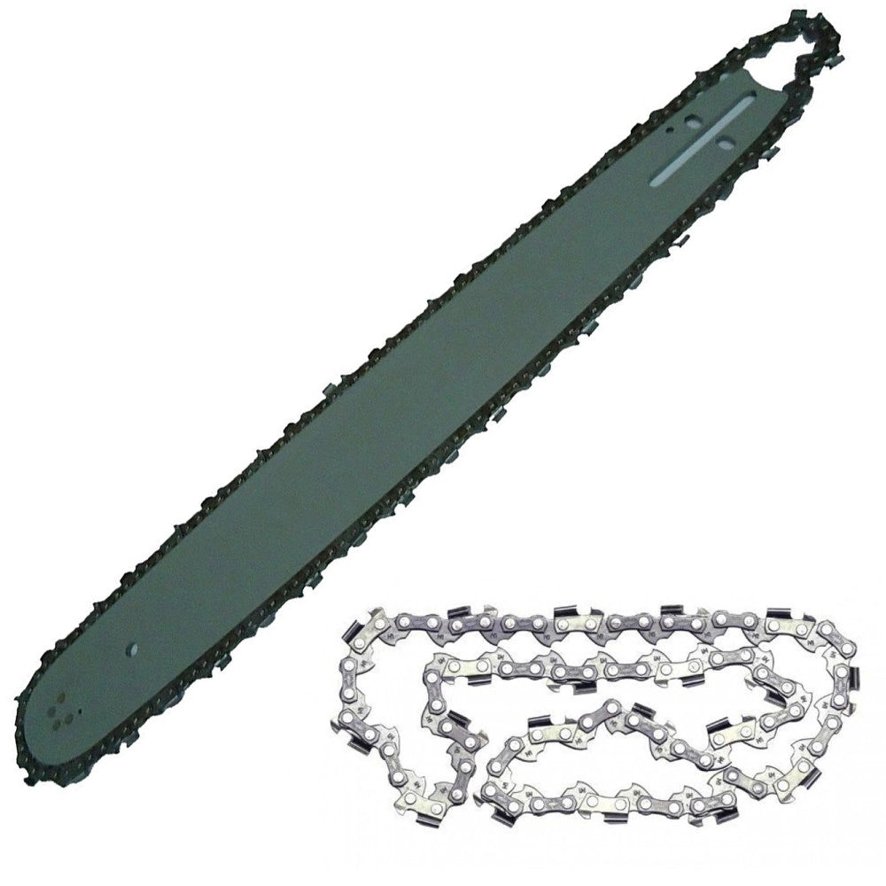 Trade Shop - Lama E Barra Per Motosega 50 Cm + Catena Di Ricambio Moto Sega 500 Mm Strong -