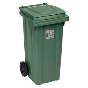 Bidone carellato stefanplast 25700 urban eco system verde