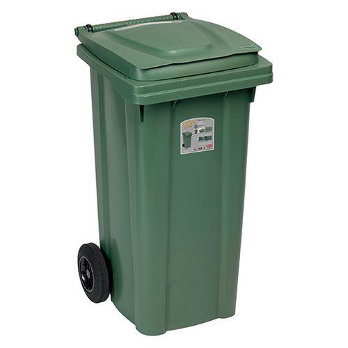 Bidone carellato stefanplast 25700 urban eco system verde