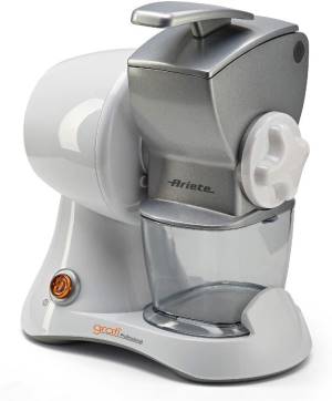 Ariete 448 gratì professional - grattugia elettrica con rullo professionale - tramoggia in metallo - contenitore estraibile - 120 watt - argento - ARI448