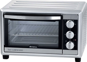 Ariete 981 bon cuisine 200 - forno elettrico 20 litri - doppio vetro - temperatura max 230° - 1380 watt - 3 posizioni cottura - timer 60’ - ART98111