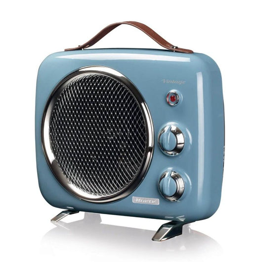 Ariete termoventilatore vintage, freddo e caldo, termostato regolabile, maniglia per facile trasporto, 2000 w, verde - ARI0808/05