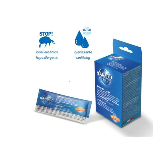 Ariete 4078 sani-jet clean - soluzione igienizzante per sani-jet - 10 bustine da 7gr