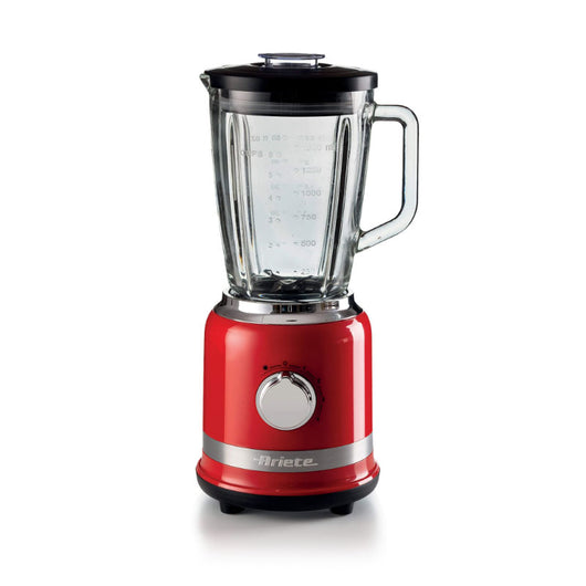 Ariete 585 frullatore moderna rosso - 1000 w - capacità tazza vetro 1,5 l - 4 velocità - 4 lame - ARI0585/00
